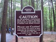 Usual warning about mountainside trails.